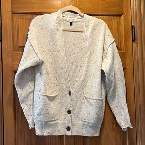 Universal Thread Cream Speckled Cardigan